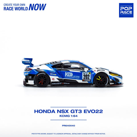 Honda NSX GT3 Evo22 KCMG Pop Race - Big J's Garage