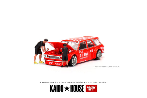Honda NSX Evasive V1 Kaido House x Mini GT Big J's Garage