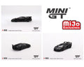 Lamborghini Aventador GT EVO LB-Silhouette Matte Black Mini GT Mijo Exclusives - Big J's Garage