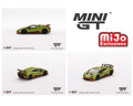 Lamborghini Huracan STO Verde Citrea Mini GT Mijo Exclusive - Big J's Garage
