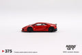 Lamborghini Huracan Ver.2 Red LB Works Mini GT Mijo Exclusive - Big J's Garage