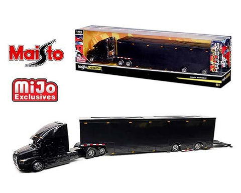 Mack Anthem Enclosed Transporter Black Maisto Mijo Exclusive - Big J's Garage
