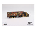 Mini GT 1:64 Mijo Exclusive Western Star 49X with 40 Ft Container Day Of The Dead “Dias De Los Muertos” 2022 Limited Edition - Big J's Garage
