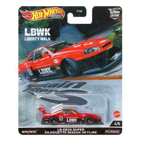 Mountain Drifters 5-Car Set Hot Wheels Car Culture - Big J's Garage