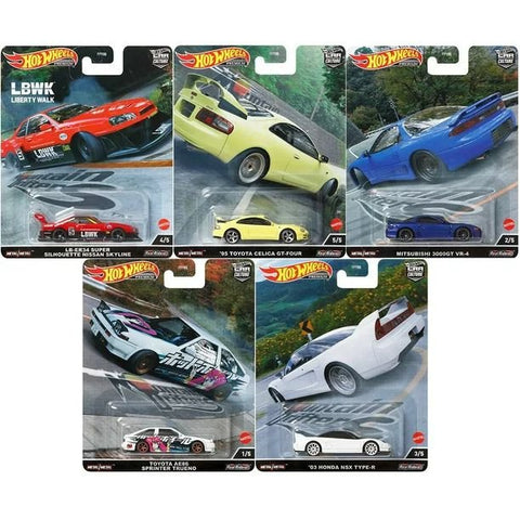 Mountain Drifters 5-Car Set Hot Wheels Car Culture - Big J's Garage