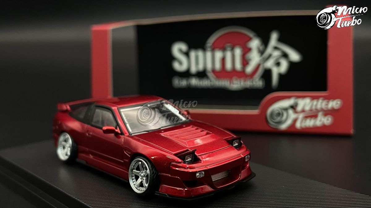 Nissan 180SX Spirit Rei Red 'Miyabi' Micro Turbo Big J's Garage