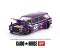 Nissan Datsun 510 Wagon Carbon Fiber V1 Purple Kaido House x Mini GT - Big J's Garage