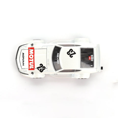 Nissan Fairlady Z Motul V3 White Kaido House x Mini GT - Big J's Garage