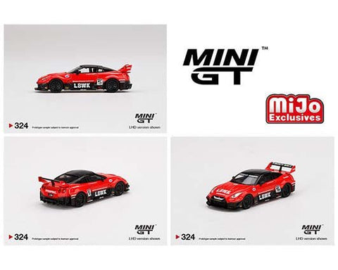 Nissan GT-R R35 LB Works Mini GT Mijo Exclusive - Big J's Garage