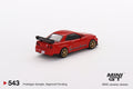 Nissan Skyline GT-R (R34) Tommykaira R RZ Edition Red Mini GT Mijo Exclusive - Big J's Garage