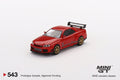 Nissan Skyline GT-R (R34) Tommykaira R RZ Edition Red Mini GT Mijo Exclusive - Big J's Garage