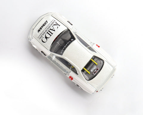 Nissan Skyline GT-R(R34) White Kaido House x Mini GT - Big J's Garage
