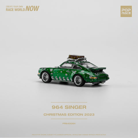 Porsche Singer Christmas Green Pop Race - Big J's Garage