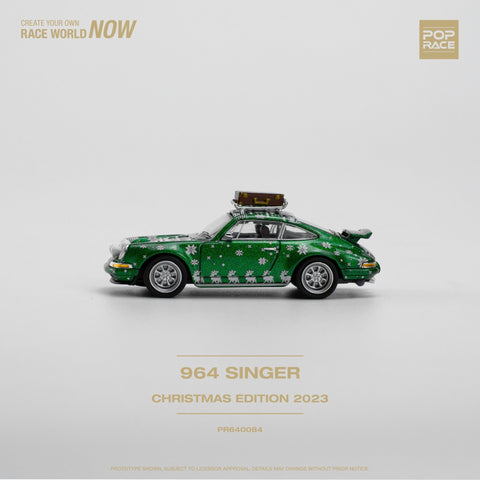 Porsche Singer Christmas Green Pop Race - Big J's Garage