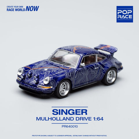 Porsche Singer Mulholland Drive Pop Race - Big J's Garage