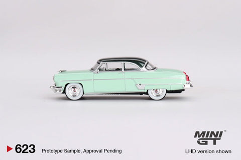 (Pre-Order) 1954 Lincoln Capri Parklane Green Mini GT Mijo Exclusives - Big J's Garage