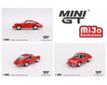 (Pre-Order) 1963 Porsche 901 – Signal Red Mini GT Mijo Exclusives - Big J's Garage