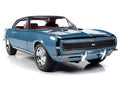 (Pre-Order) 1967 Chevy Camaro Coupe MCACN Nantucket Blue Auto World - Big J's Garage