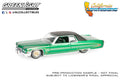 (Pre-Order) 1971 Cadillac Coupe DeVille Green and Gold California Lowriders Series 5 Greenlight Collectibles - Big J's Garage