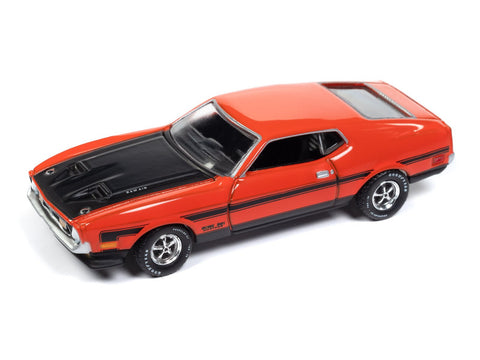 971 Ford Mustang Boss 351 Calypso Coral Hobby Exclusive Auto World