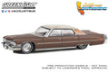 (Pre-Order) 1973 Cadillac Sedan DeVille – Dark Brown Metallic with Light Brown Pinstripes California Lowriders Series 4 Greenlight Collectibles - Big J's Garage