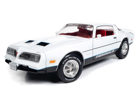 (Pre-order) 1977 Pontiac Firebird Formula Cameo White Auto World - Big J's Garage