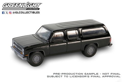 (Pre-Order) 1985 Chevrolet Suburban C10 Custom Deluxe Greenlight Collectibles - Big J's Garage