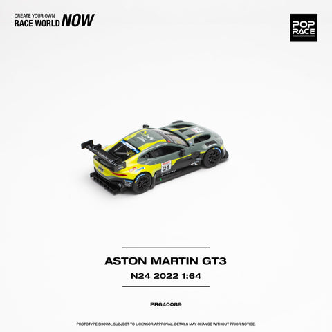 (Pre-Order) Aston Martin Vantage GT3 N21 2022 Nürburgring Pop Race - Big J's Garage
