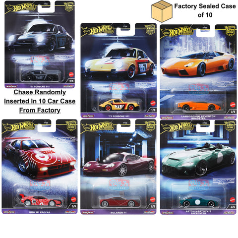 (Pre-Order) Exotic Envy 2024 Hot Wheels Car Culture Premium 10 Car Factory Sealed Case - Big J's Garage