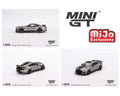 (Pre-Order) Ford Shelby GT-500 SE Widebody Pepper Grey Metallic Mini GT Mijo Exclusives - Big J's Garage