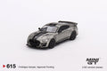 (Pre-Order) Ford Shelby GT-500 SE Widebody Pepper Grey Metallic Mini GT Mijo Exclusives - Big J's Garage