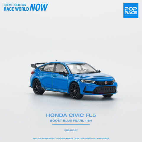 (Pre-Order) Honda Civic Type-R FL5 Boost Blue Pearl Pop Race - Big J's Garage