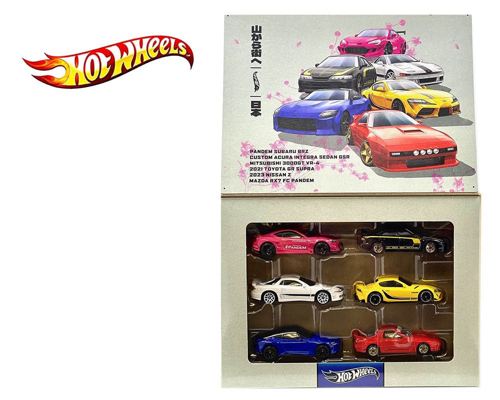 (Pre-Order) Japan Street Theme Multipack Hot Wheels 6-Car Set