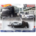 (Pre-Order) Mercedes-Benz CLK GTR and Fleet Street Hot Wheels Team Transport - Big J's Garage