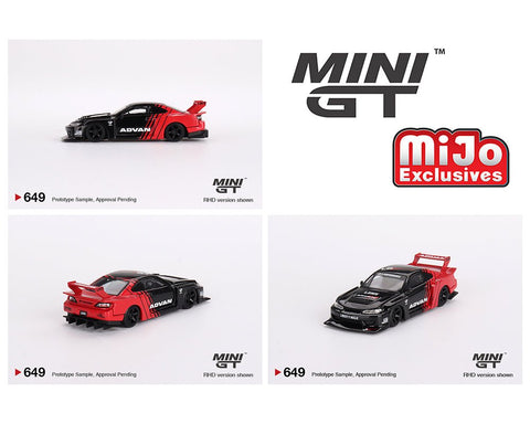 (Pre-Order) Nissan LB-Super Silhouette S15 Advan Mini GT Mijo Exclusives - Big J's Garage