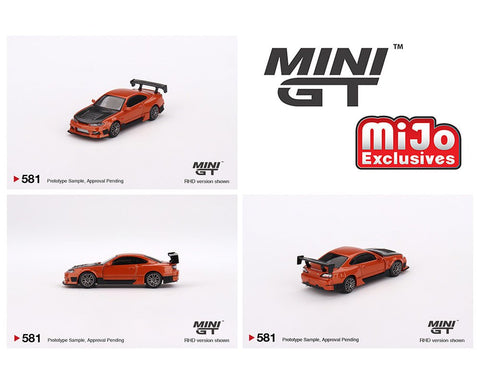 (Pre-Order) Nissan Silvia S15 D-MAX Metallic Orange Mini GT Mijo Exclusive - Big J's Garage