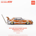 (Pre-Order) Nissan Skyline C210 Kaido Racer Bosozuko Style - Orange/Silver Pop Race - Big J's Garage