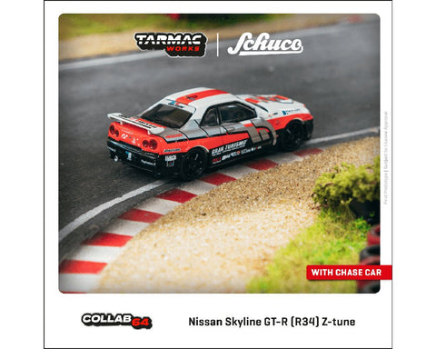 (Pre-Order) Nissan Skyline GT-R(R34) Z-Tune Gran Turismo Tarmac Works - Big J's Garage