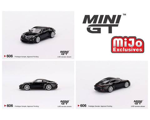 (Pre-Order) Porsche 911(992) GT3 Touring Black Mini GT Mijo Exclusives - Big J's Garage