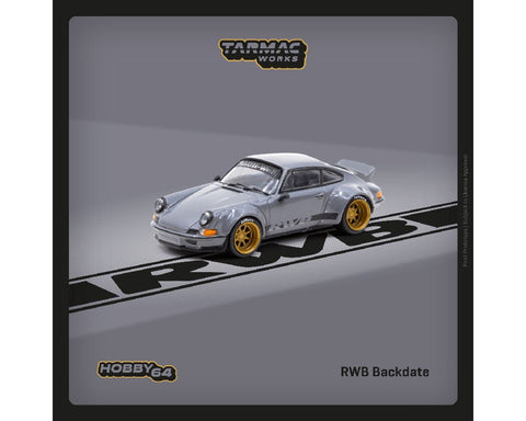(Pre-Order) Porsche RWB Backdate Grey Tarmac Works - Big J's Garage