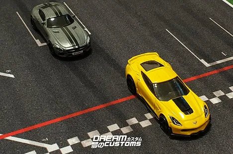 Race Track Start Line XL Desktop Diorama Dream Customs - Big J's Garage