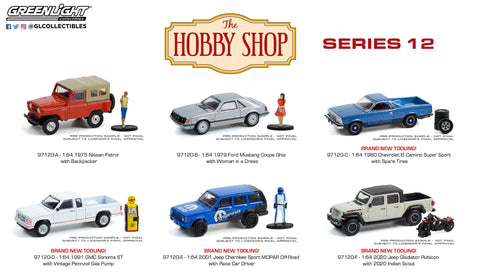 The Hobby Shop Series 12 6-Car Assortment Greenlight Collectibles - Big J's Garage