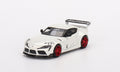 Toyota GR Supra Pandem Pearl White Mini GT x Mijo Exclusives - Big J's Garage