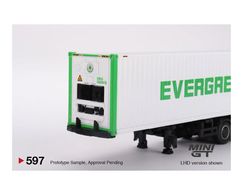 Western Star 49X with 40' Reefer Container EVERGREEN Mini GT - Big J's Garage