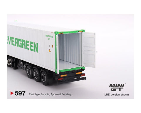 Western Star 49X with 40' Reefer Container EVERGREEN Mini GT - Big J's Garage